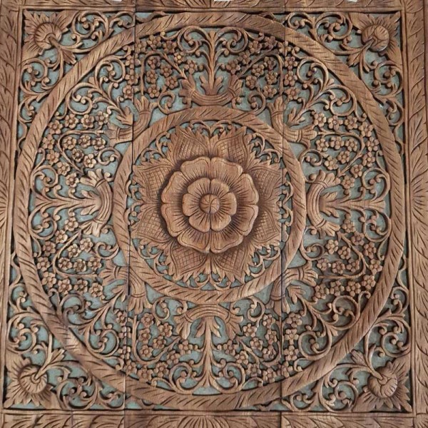 Mandala Holzbild 90 cm